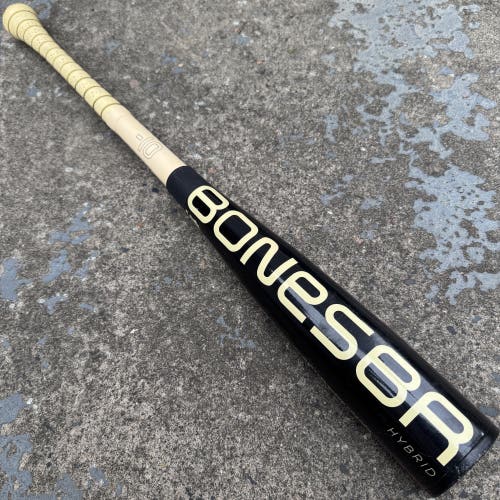 2026 Warstic Bonesaber Hybrid 28/18 (-10) Black Cobra USABat Baseball Bat