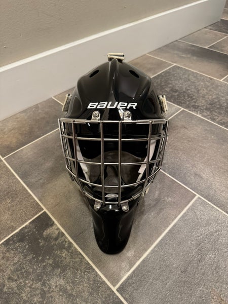 Senior 2025 Medium Black Bauer Profile 960 Goalie Mask (New)