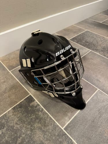 Senior 2025 Medium Black Bauer Profile 960 Goalie Mask (New)
