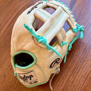 2024 Rawlings Heart of the Hide RH Infield Baseball Glove 11.5" (Used) pror204u-1CM