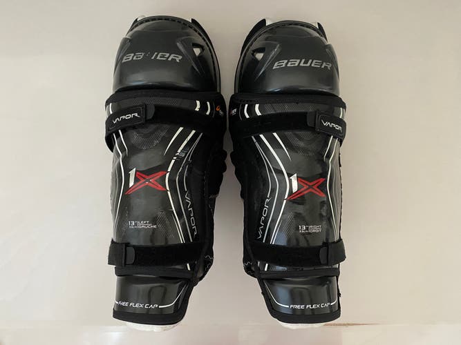 Senior Bauer Vapor 1x Hockey Shin Pads 13” guards