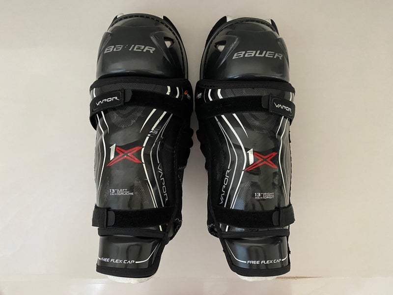 Senior Bauer Vapor 1x Hockey Shin Pads 13” guards