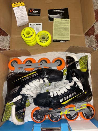 Bauer Vapor X4 Roller Skates 8.5 Fit 2