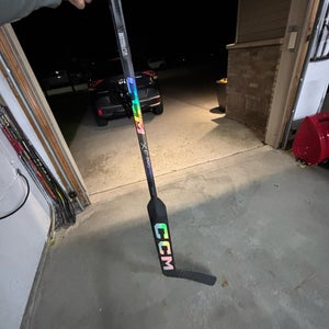 Senior CCM XF Pro Regular Goalie Stick 25" Paddle (Used)