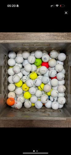 100 Practice Golf Balls / Range Balls / Shag / Hit Away Golf Balls