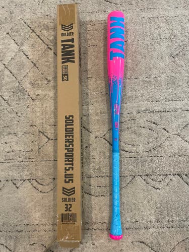 2025 Tank Alloy BBCOR Certified Bat (-3) 29 oz 32" (New)