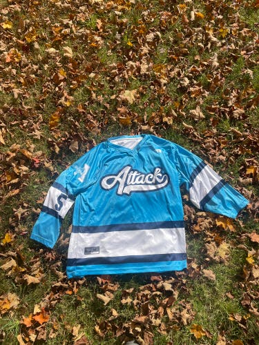 Albany attack Blue Medium Men's Jersey (Used)