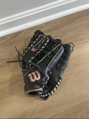 2023 Wilson A2000 RH Outfield Baseball Glove 12.75" (Used)