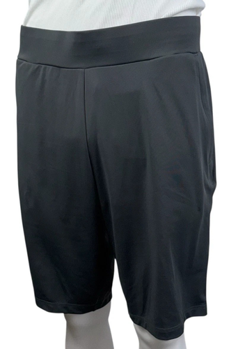 32 Degrees Athletic Shorts Flat Front Zippered Pockets Mens Size Large Gray New