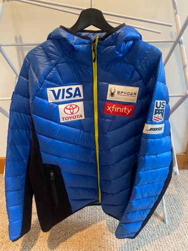 Blue Men's Adult Large Spyder Jacket (Used)