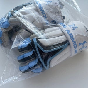 New Johns Hopkins Under Armour Lacrosse Gloves 13"