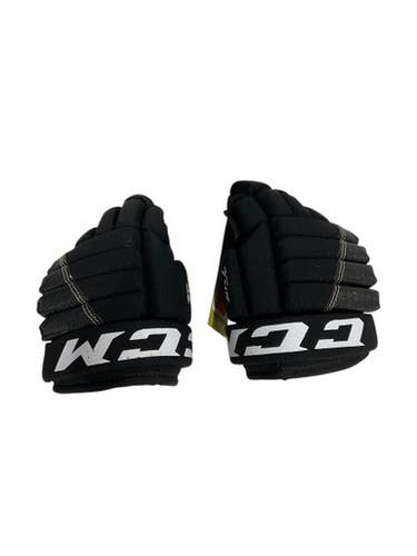 Used CCM T4R Youth Gloves Black 8" 11847-S000030648