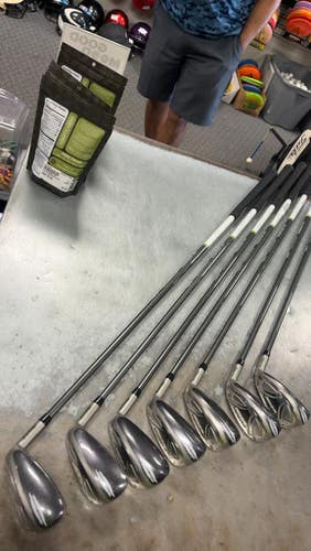 Used Tour Edge BAZOOKA PLATINUM Mens Iron Set RH 4I-PW 11793-S000257620