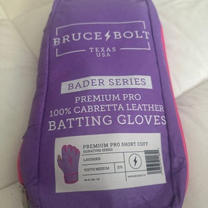 Youth Medium Batting Gloves (Used)