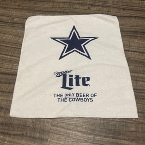Dallas Cowboys NFL Rally Towel Miller Lite