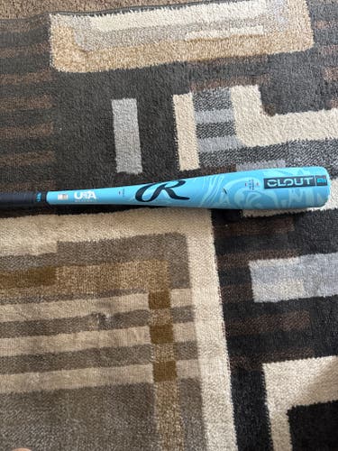 2025 Rawlings Clout Alloy USABat Certified Bat (-10) 17 oz 27" (Used)