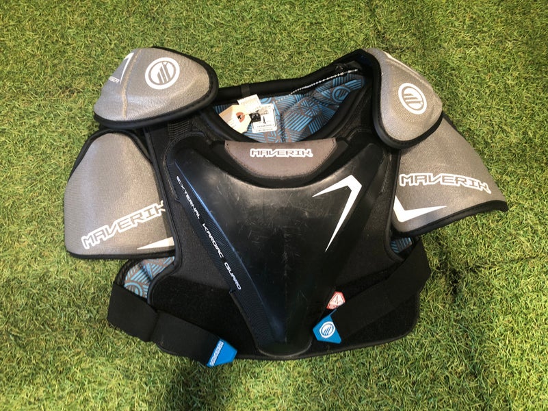 Large Youth Maverik Charger Shoulder Pads (Used)