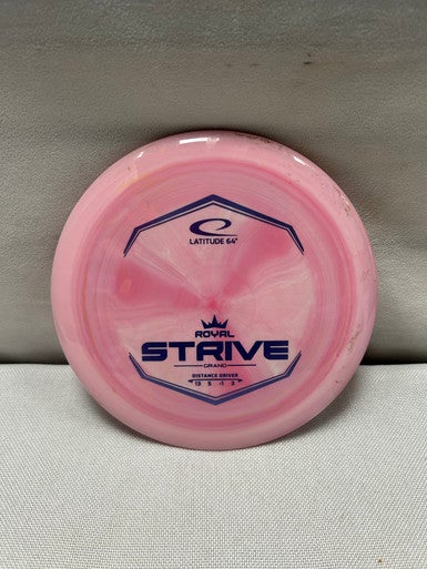 Used Latitude 64 ROYAL STRIVE Disc Golf Driver Pink 11490-S000266771