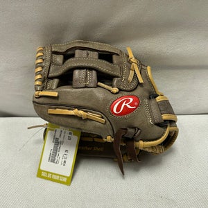 Used Rawlings HIGHLIGHT BB/SB Glove LH Throw Brown 11 1/2" 11490-S000266774