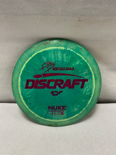 Used Discraft ESP NIKE Disc Golf Driver Green 11490-S000266769