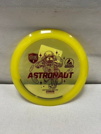 Used Discmania ACTIVE PREMIUM ASTRONAUT Disc Golf Driver Yellow 11490-S000266766