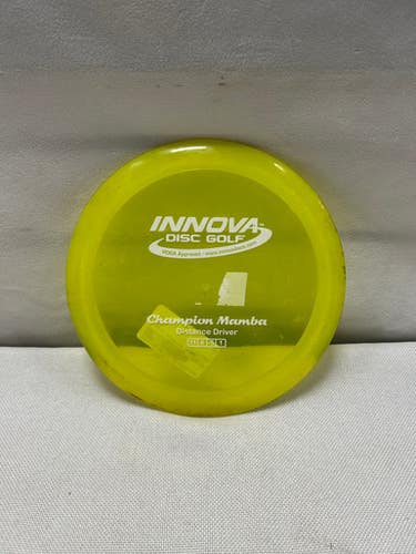 Used Innova CHAMPION MAMBA Disc Golf Driver Yellow 11490-S000266765