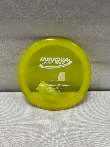 Used Innova CHAMPION MAMBA Disc Golf Driver Yellow 11490-S000266765