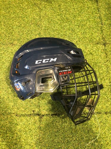 Blue Medium CCM Tacks 710 Helmet (Used)