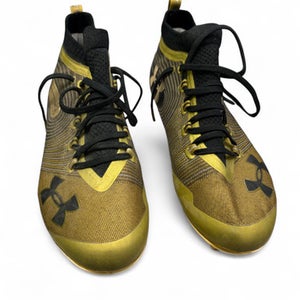Used Under Armour Adult FB Cleats Gold Senior 12 11863-S000024526