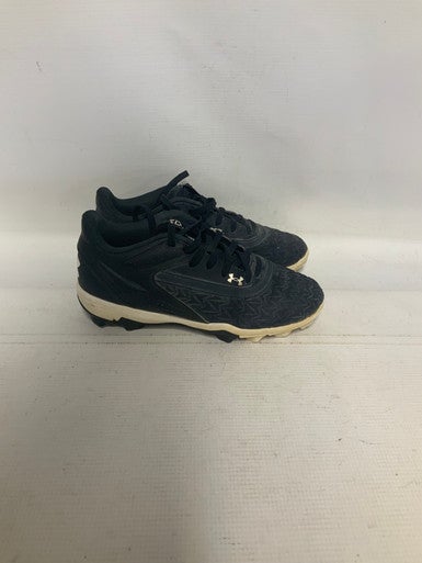Used Under Armour BSBL BB/SB Cleats Black Junior 04.5 11823-S000035540
