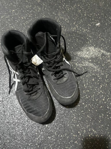 Used Asics Wrestling Shoes Black Senior 11.5 11605-C000207179