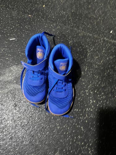Used Wrestling Shoes Royal Blue Junior 04 11605-S000206978