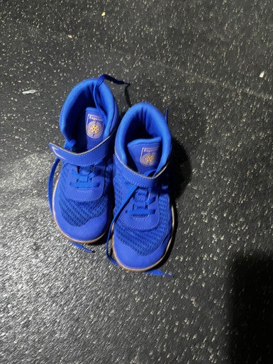Used Wrestling Shoes Royal Blue Junior 04 11605-S000206978