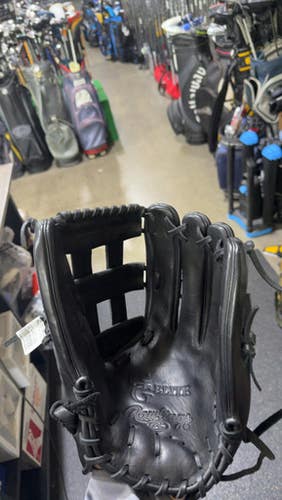 Used Rawlings GG ELITE GGE140HBG BB/SB Glove RH Throw Black 14" 11605-S000208191