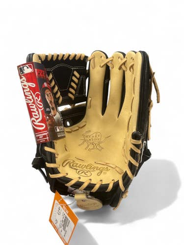 Used Rawlings PRO206-30CBSS BB/SB Glove RH Throw Black 12" 11863-S000023082