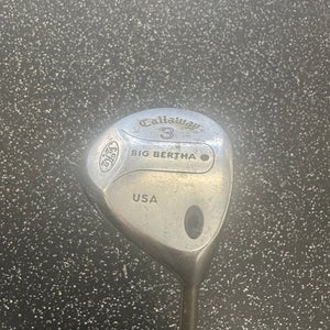 Used Callaway BIG BERTHA Womens Fairway Wood RH 3 Wood 11849-S000033134