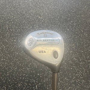 Used Callaway BIG BERTHA Womens Fairway Wood RH 5 Wood 11849-S000033133