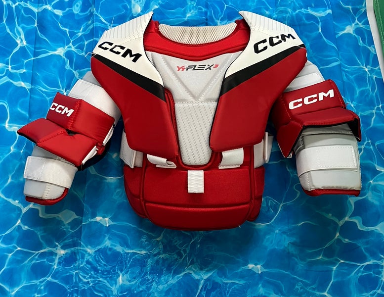 Youth Large/Extra Large CCM YTFlex 3 Goalie Chest Protector (Used)