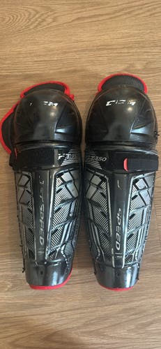 Junior CCM JetSpeed FT350 11" Shin Pads (Used)
