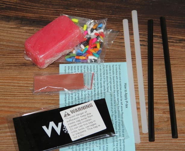 Ski snowboard Tuning Accessories 25 ski hole plugs Scraper , wax ,stone, ptex 4