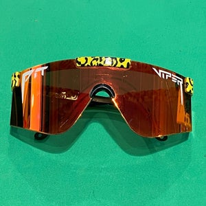 Yellow Men's Adult One Size Fits All Other Sunglasses (Used)