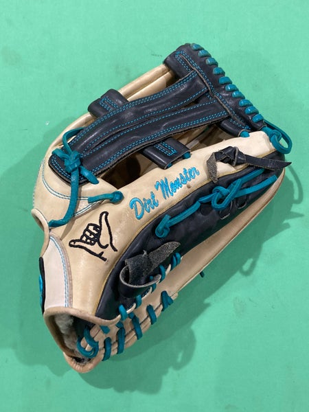 Used 44 Pro 'Dirt Monster' Right Hand Throw Softball Glove 13.5"