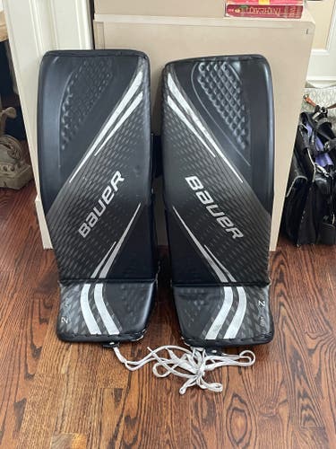 Medium Bauer Vapor 2X Pro Goalie Leg Pads (Used)