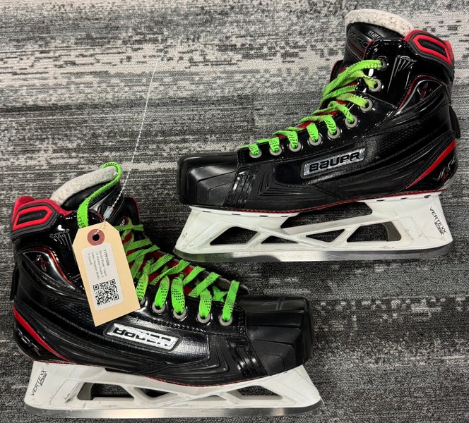 Senior Bauer Vapor 1X Hockey Goalie Skates Regular Width 9 (Used)