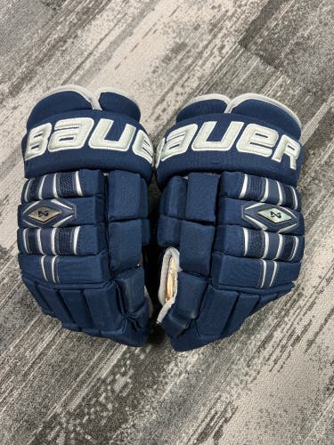 Blue Senior Bauer Nexus 1000 Gloves 15" (Used)