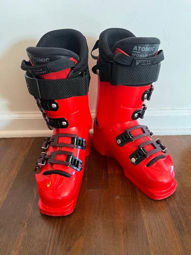 Kid's Atomic Redster STI 70 LC Ski Boots, 22.5 (Used)