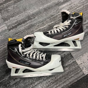 Senior Bauer Supreme One100 Hockey Goalie Skates Regular Width 10.5 (Used)