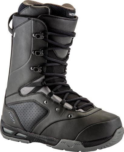 Nitro Venture Snowboard Boots Mens 10.5 Black New 2017