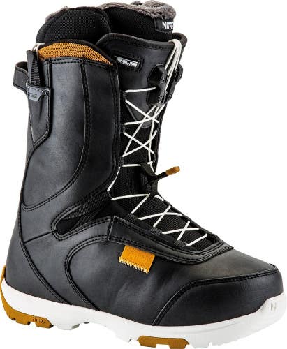 Nitro Crown TLS Snowboard Boots Womens 7 Black - Buckskin New 2017