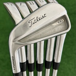 LH Titleist T100 23 Forged Iron Set 5-P / NS Pro Modus Tour 105 Extra Stiff
